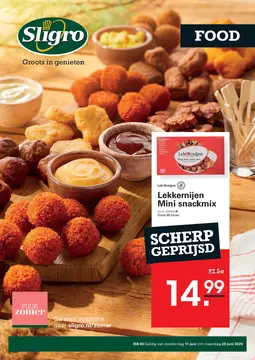 Sligro folder voorblad