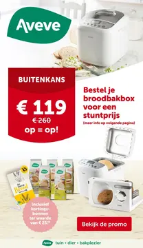 Aveve folder voorblad