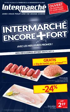 Intermarché couverture de brochure