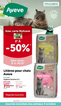 Aveve couverture de brochure