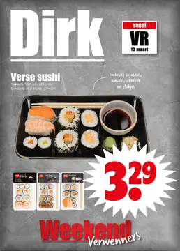 Dirk Weekendverwenners  folder voorblad