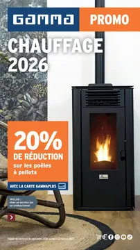 GAMMA Chauffage couverture de brochure