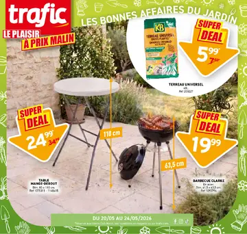 Trafic couverture de brochure
