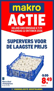 Makro folder voorblad