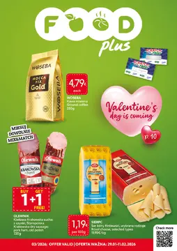 Food Plus folder voorblad