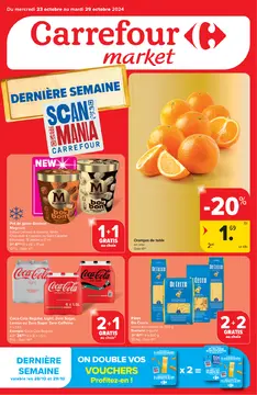 Carrefour Market  couverture de brochure