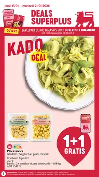 Delhaize couverture de brochure