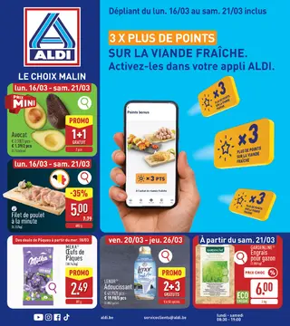 ALDI couverture de brochure