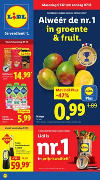 Lidl folder voorblad