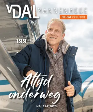 Van Dal mannenmode folder voorblad