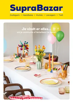 Supra Bazar folder voorblad