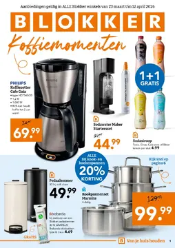 Blokker folder voorblad