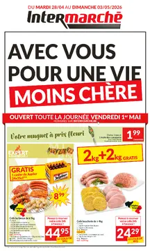Intermarché couverture de brochure