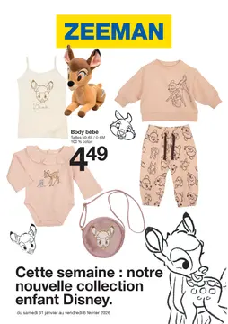 Zeeman couverture de brochure