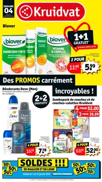 Kruidvat couverture de brochure