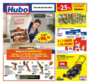 Hubo folder voorblad