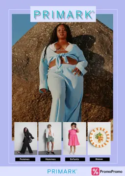 Primark couverture de brochure
