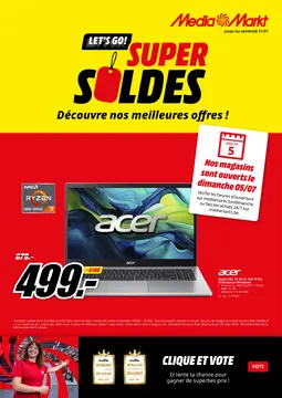 MediaMarkt couverture de brochure