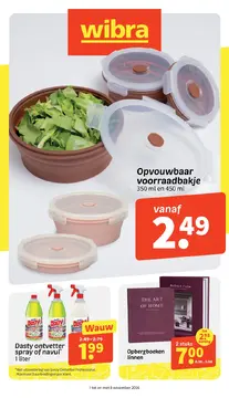 Wibra folder voorblad