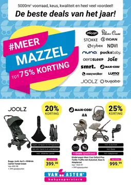 Van Asten BabySuperstore folder voorblad