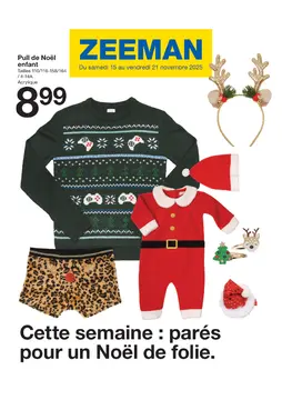 Zeeman couverture de brochure