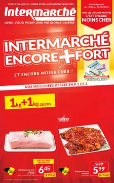 Intermarché couverture de brochure