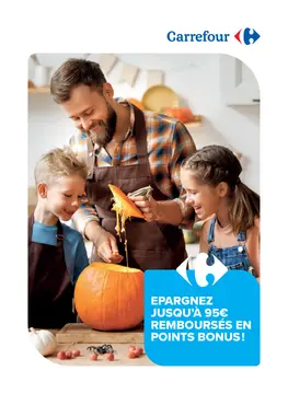 Carrefour couverture de brochure