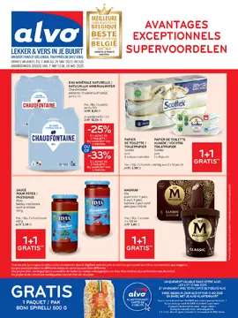 Alvo couverture de brochure