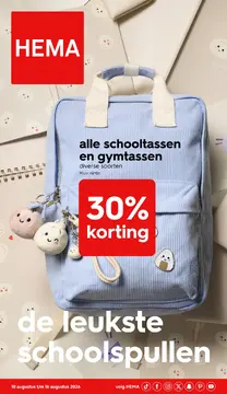 HEMA folder voorblad