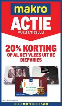 Makro folder voorblad
