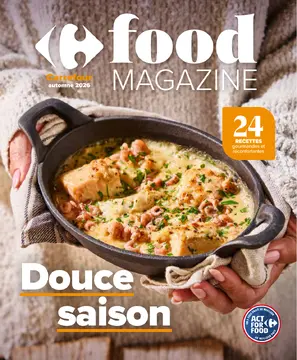Carrefour couverture de brochure