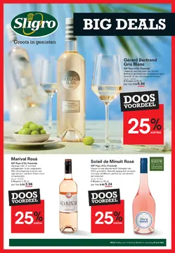 Sligro folder voorblad