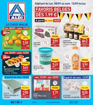 ALDI couverture de brochure