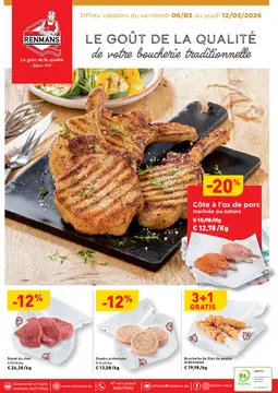 Renmans couverture de brochure