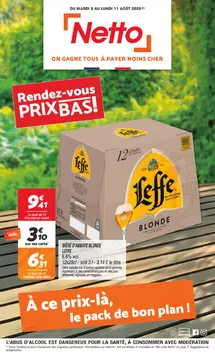 Netto couverture de brochure