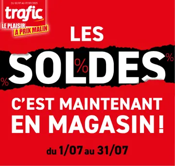 Trafic couverture de brochure