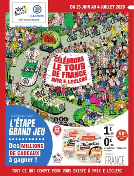 E.Leclerc couverture de brochure