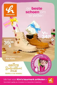 vanHaren Schoenen folder voorblad