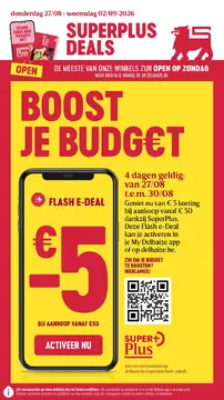 Delhaize folder voorblad