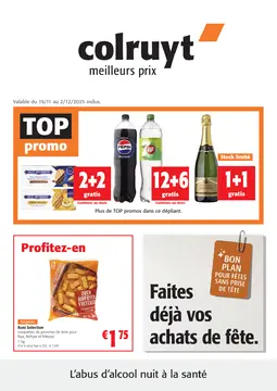 Colruyt couverture de brochure