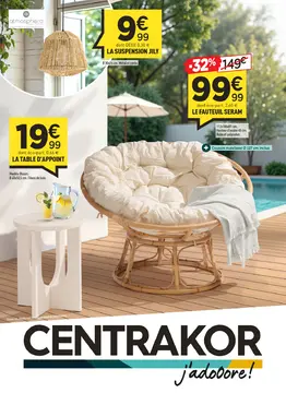 Centrakor couverture de brochure