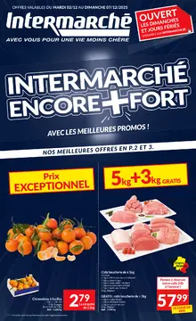 Intermarché couverture de brochure
