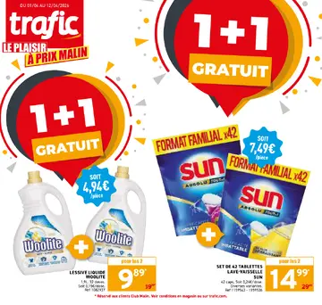 Trafic couverture de brochure