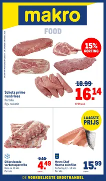 Makro folder voorblad