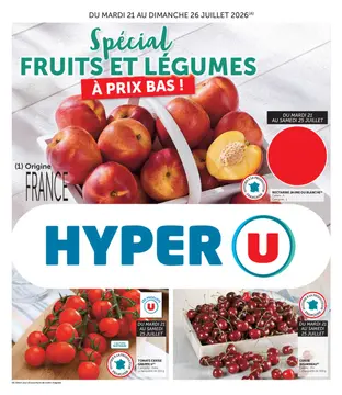 Hyper U couverture de brochure