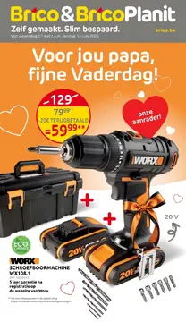 Brico&BricoPlanit folder voorblad