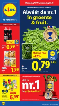 Lidl folder voorblad