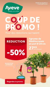 Aveve couverture de brochure