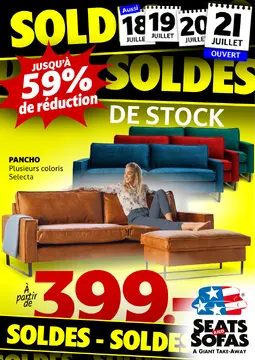 Seats and Sofas couverture de brochure