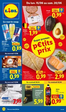 Lidl couverture de brochure